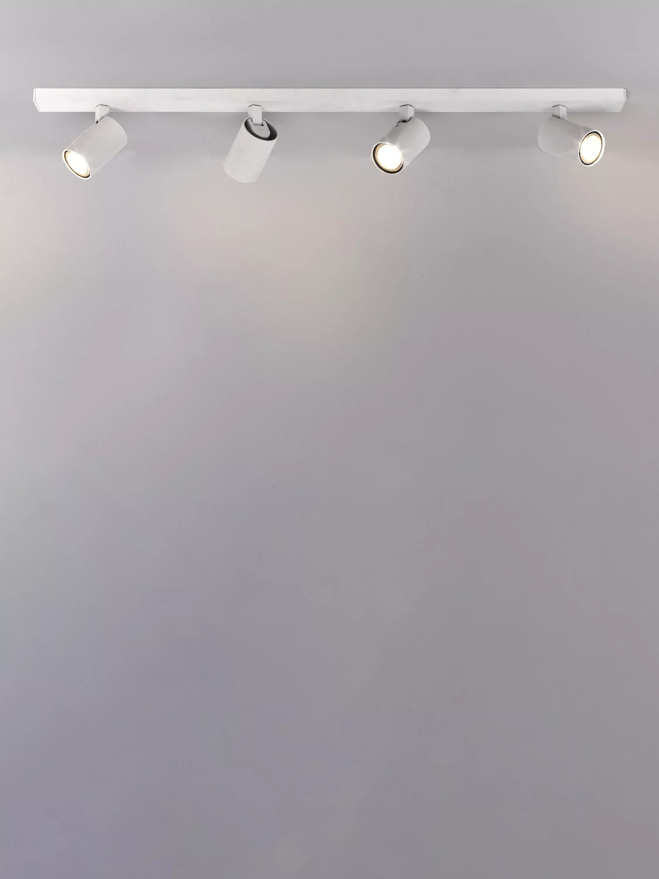 Astro Ascoli 4-light ceiling bar white (British brand)