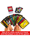 Mattel UNO No Mercy game 168 cards, imported from the UK
