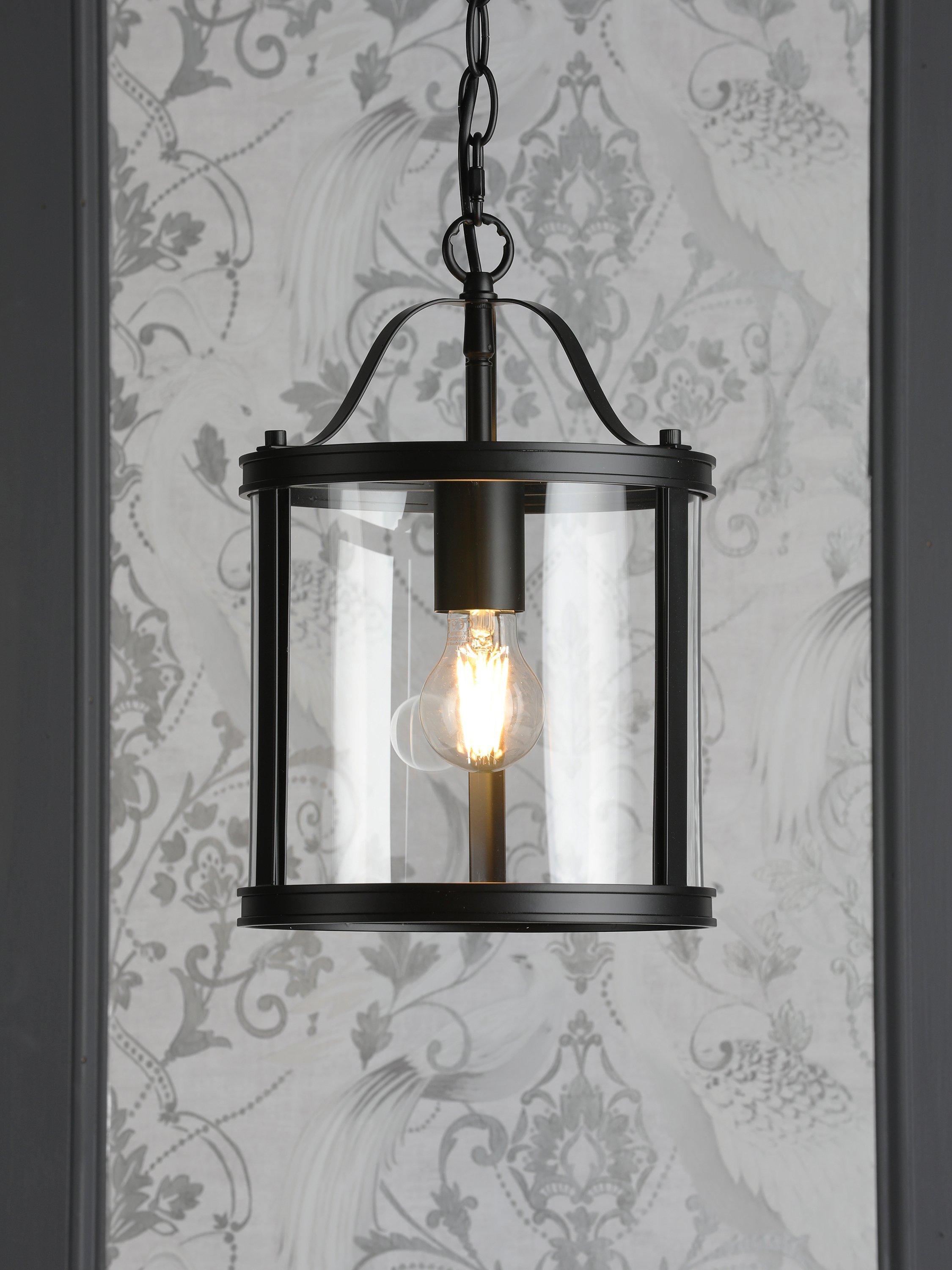 Laura Ashley pendant ceiling light black (British brand)