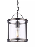Laura Ashley pendant ceiling light black (British brand)