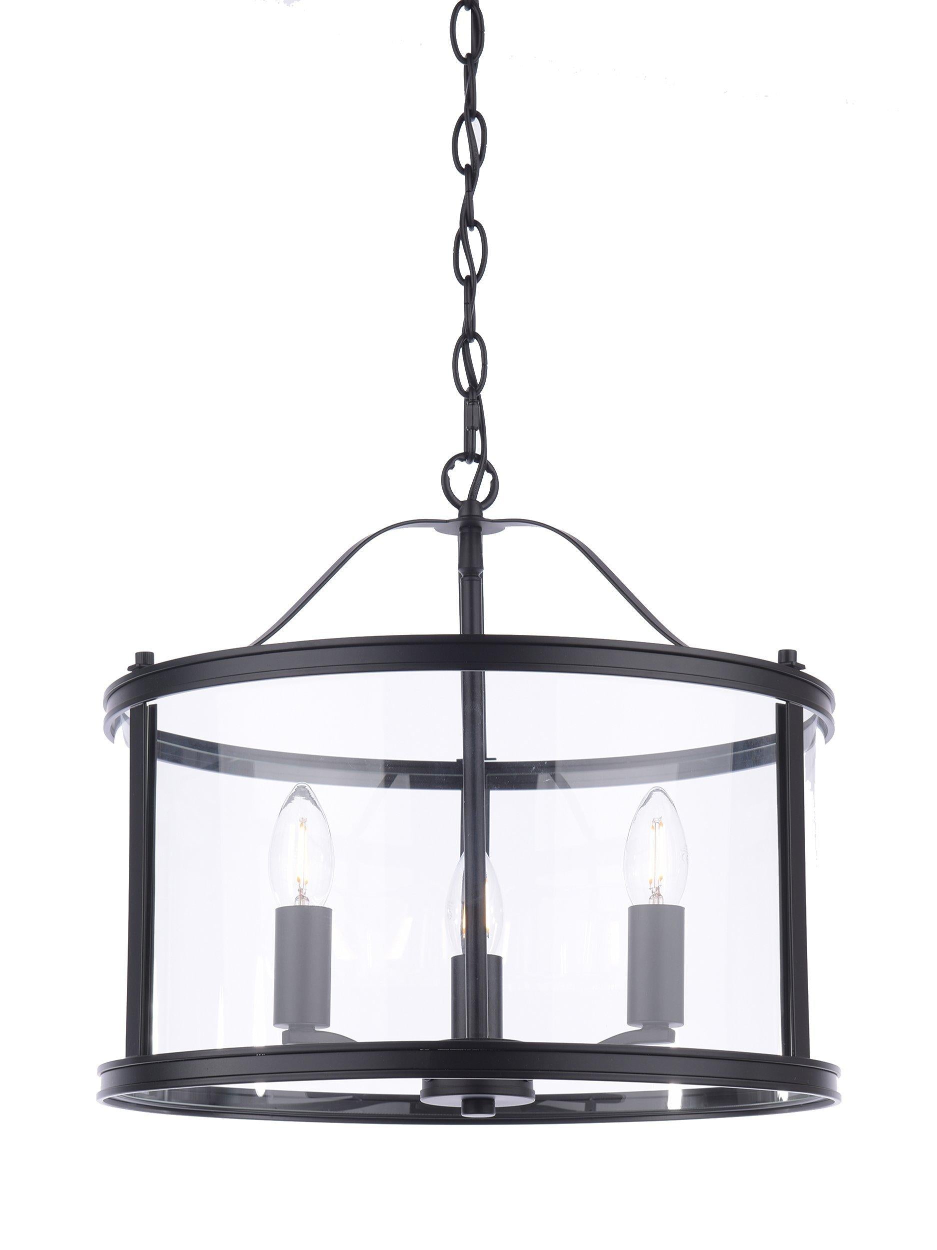 Laura Ashley Harrington pendant ceiling light black, imported from the UK