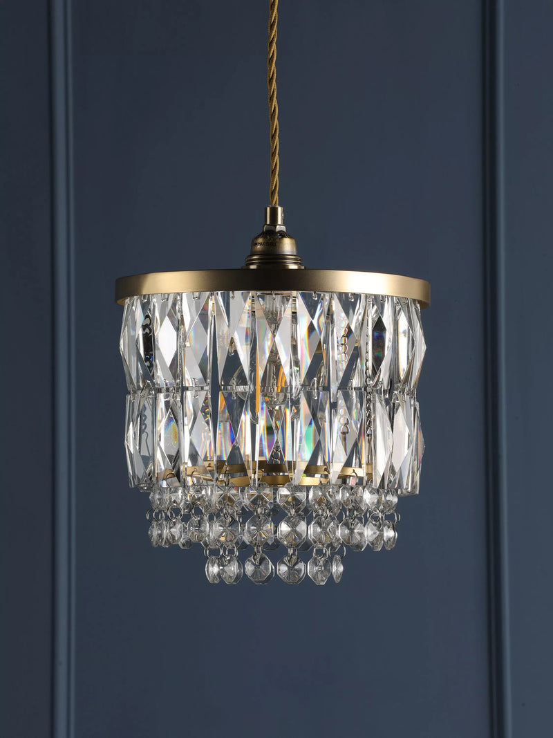 Laura Ashley crystal ceiling shade clear 20.5cm (British brand)
