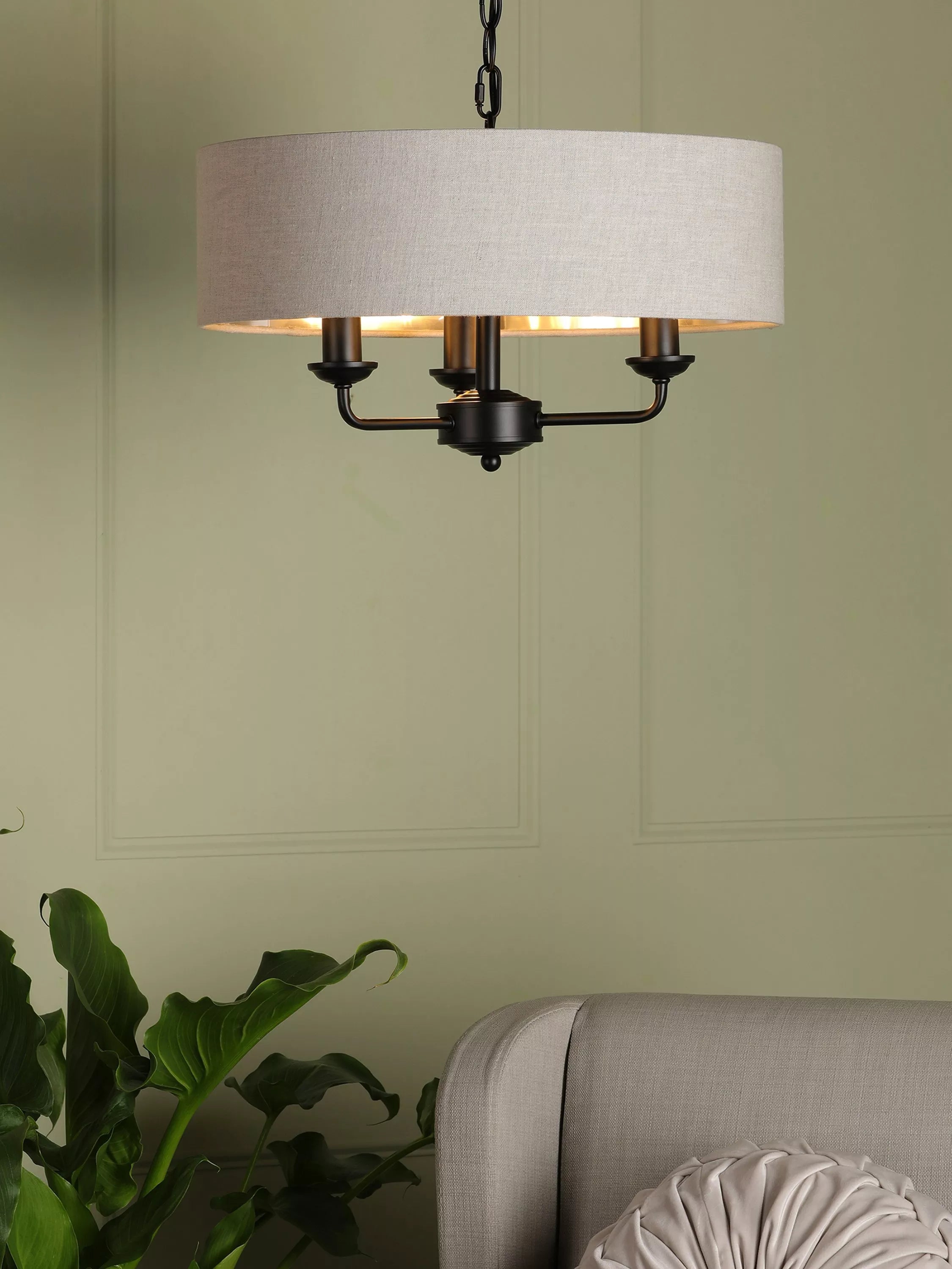 Laura Ashley Sorrento 3 Arm Ceiling Light