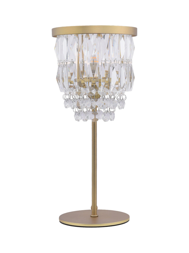Laura Ashley Rhosill table lamp with crystal droplets, imported from the UK