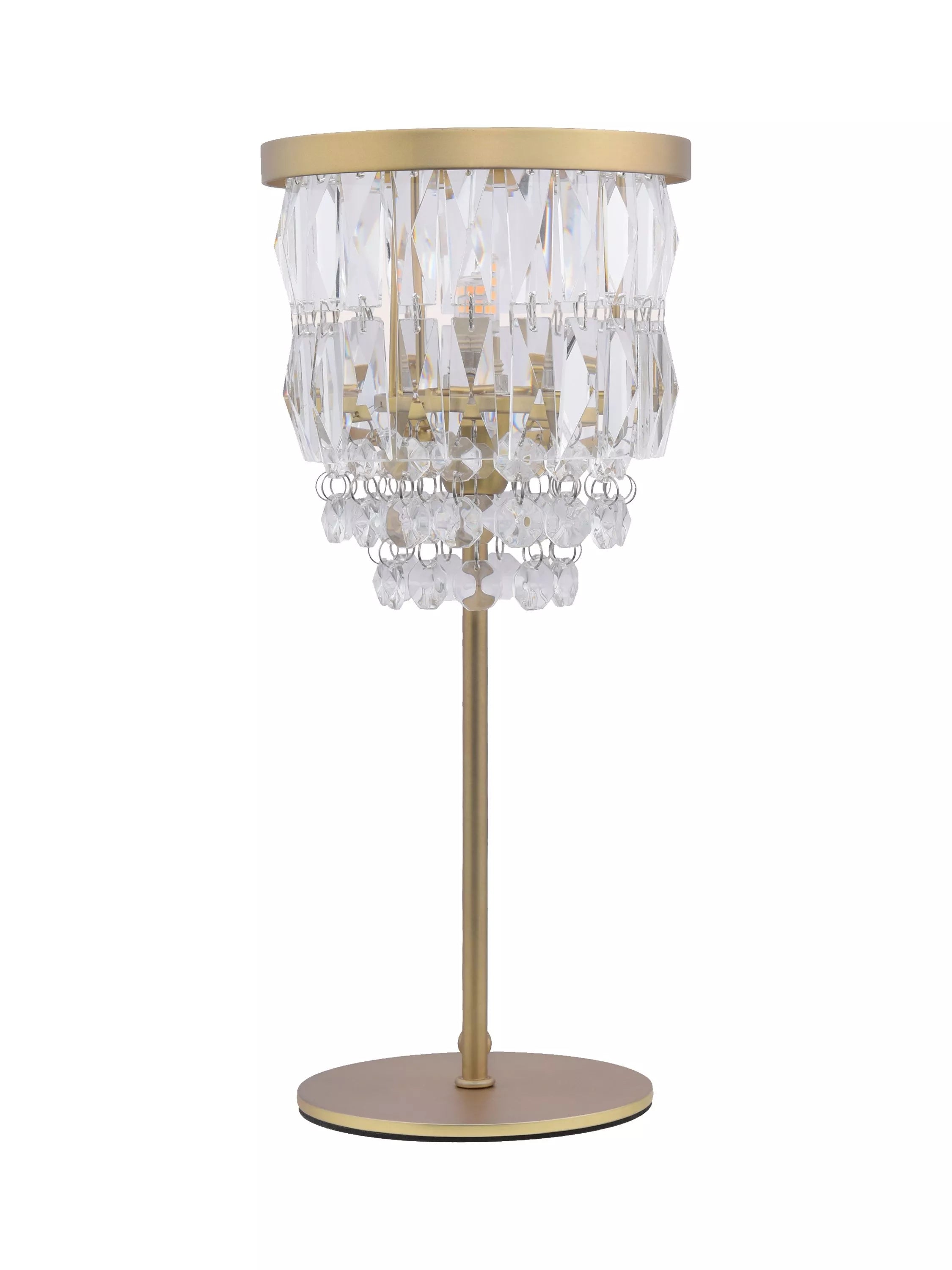 Laura Ashley Rhosill table lamp with crystal droplets, imported from the UK