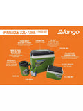 Vango Pinnacle 32L cool box set, UK version