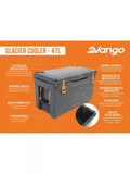 Vango Glacier 47L rotomolded cool box, British product
