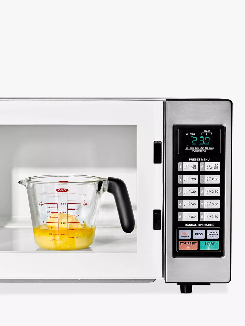 OXO glass measuring jug with lid 500ml - British product