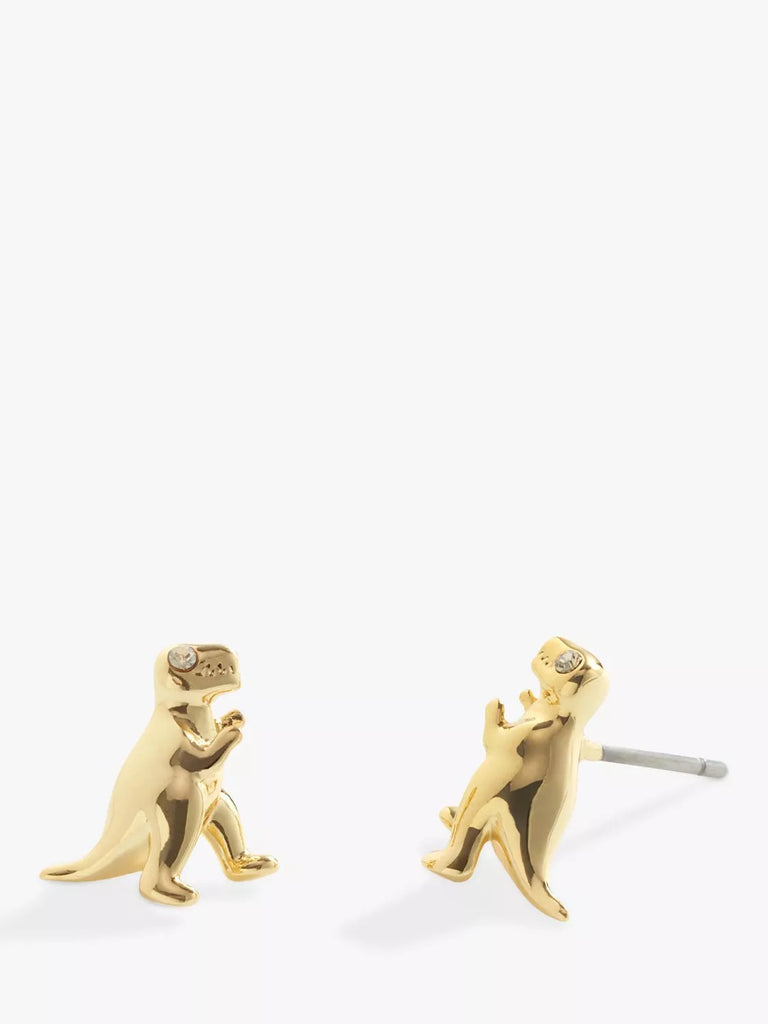 Coach Rexy Dino Stud Earrings, Gold