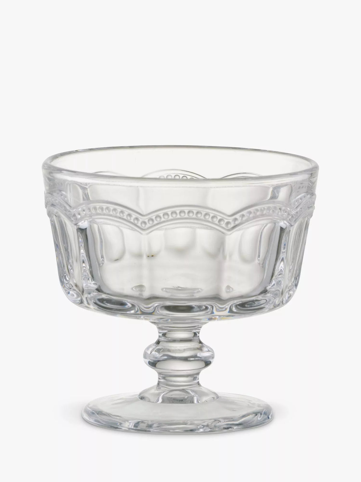 Artland clear mini trifle bowls 10cm set of 4 - British product