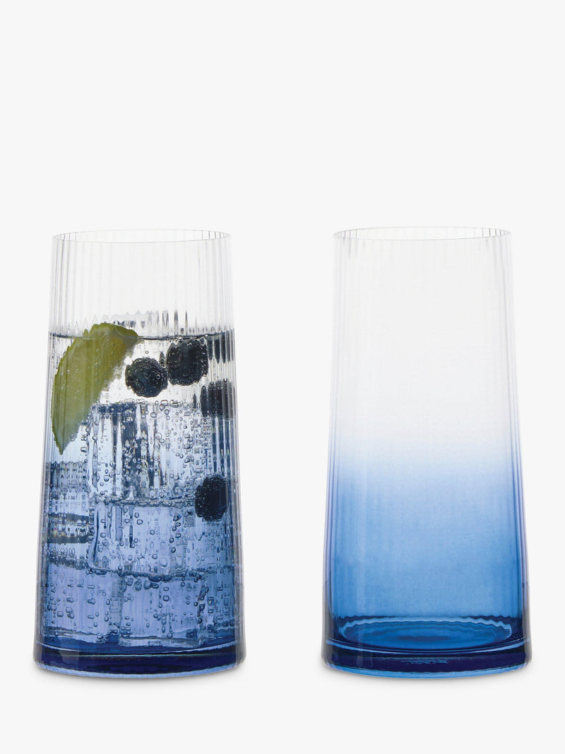 Anton Studio Designs Empire highball glasses 550ml - British product