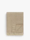 John Lewis Herringbone Shetland Lambswool Throw