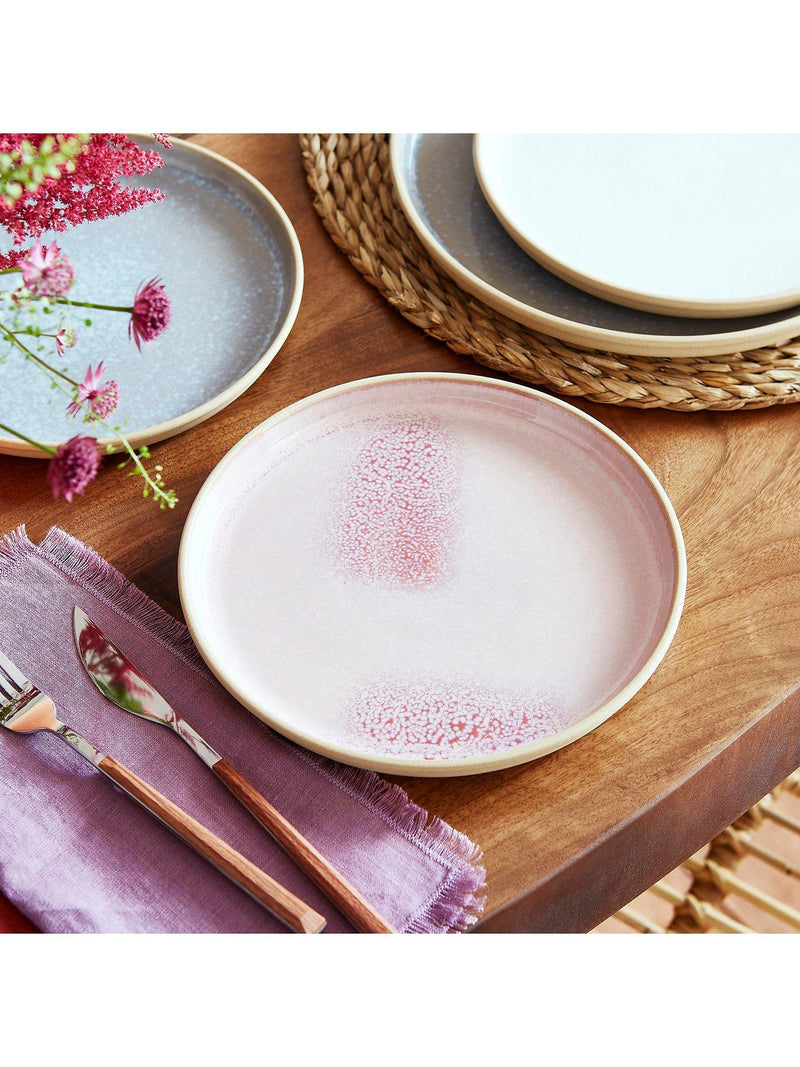Portmeirion Minerals stoneware side plate 21.7cm (British brand)