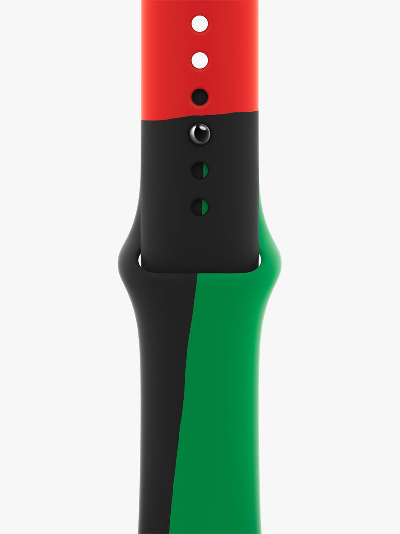 سوار رياضي Apple Black Unity 40 مم، إصدار المملكة المتحدة