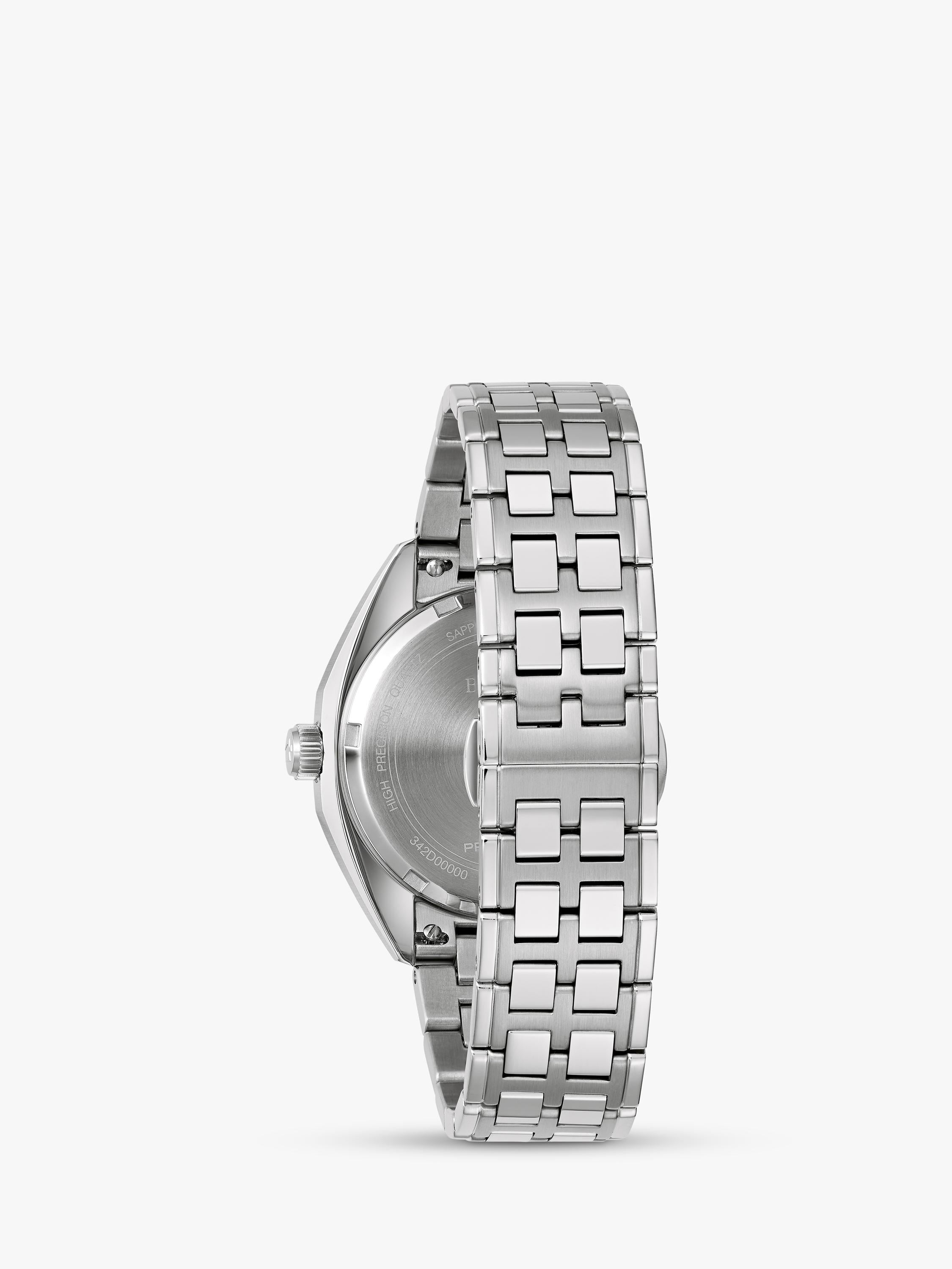 ساعة Bulova Classic Jet Star ميناء أحمر سوار معدني مستورد من المملكة المتحدة