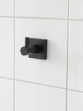 Miller Atlanta hook matte black wall mounted, UK version