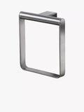 Miller Miami single towel ring stainless steel - British product