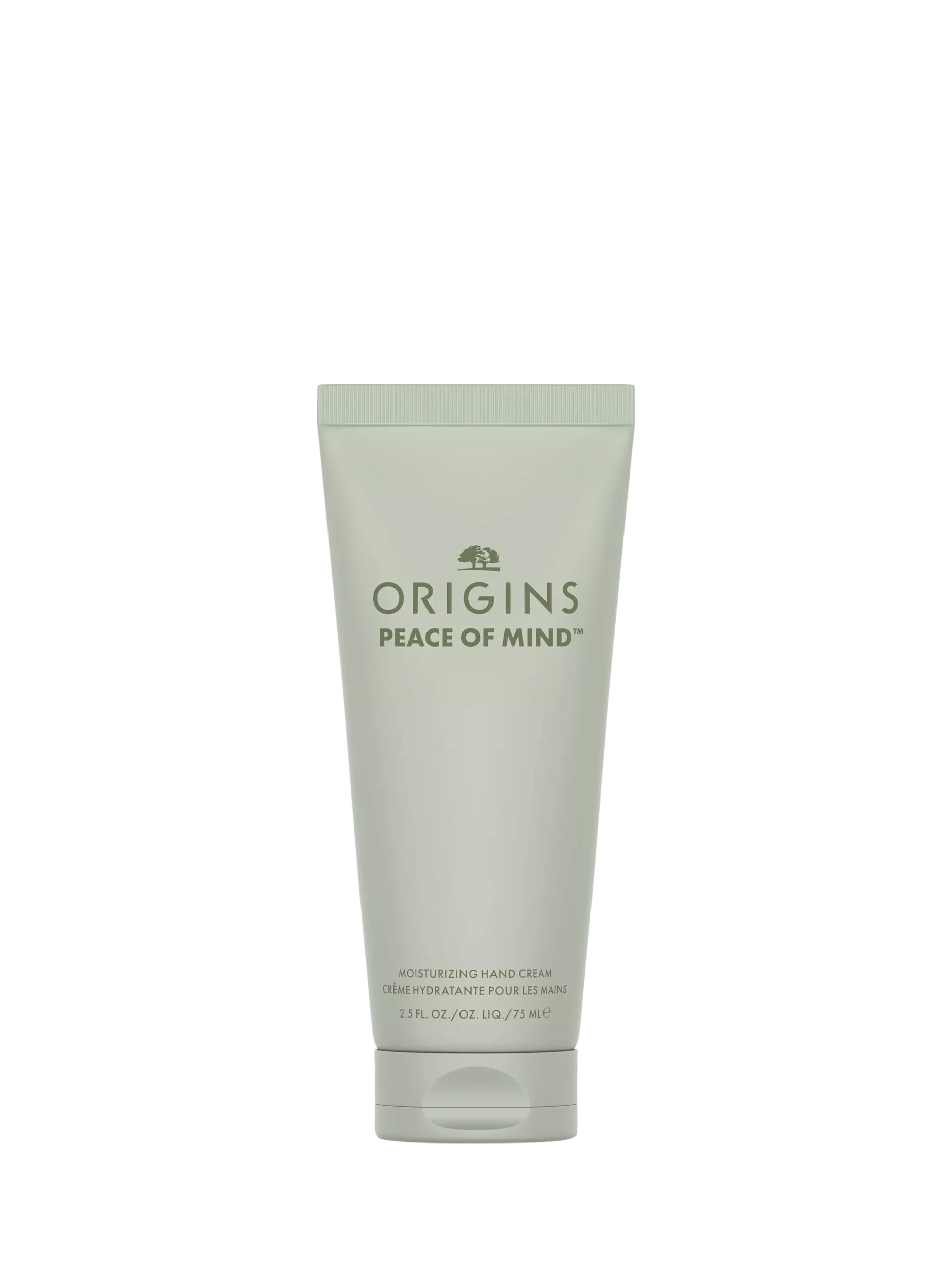 Origins Peace of Mind moisturising hand cream 75ml, imported from the UK