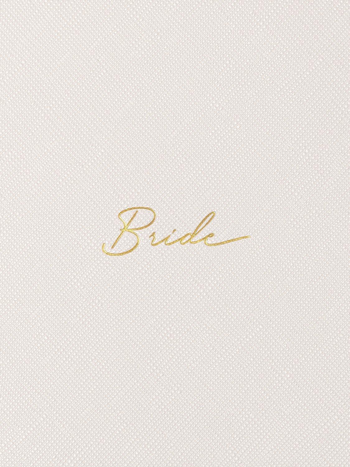 Katie Loxton Braut-Clutch Perlmutt veganes Leder - Britisches Produkt