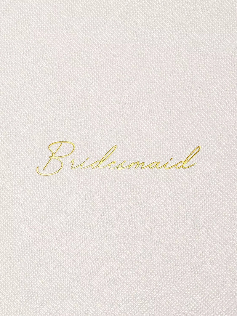Katie Loxton bridesmaid pouch vegan leather gold hardware - British product