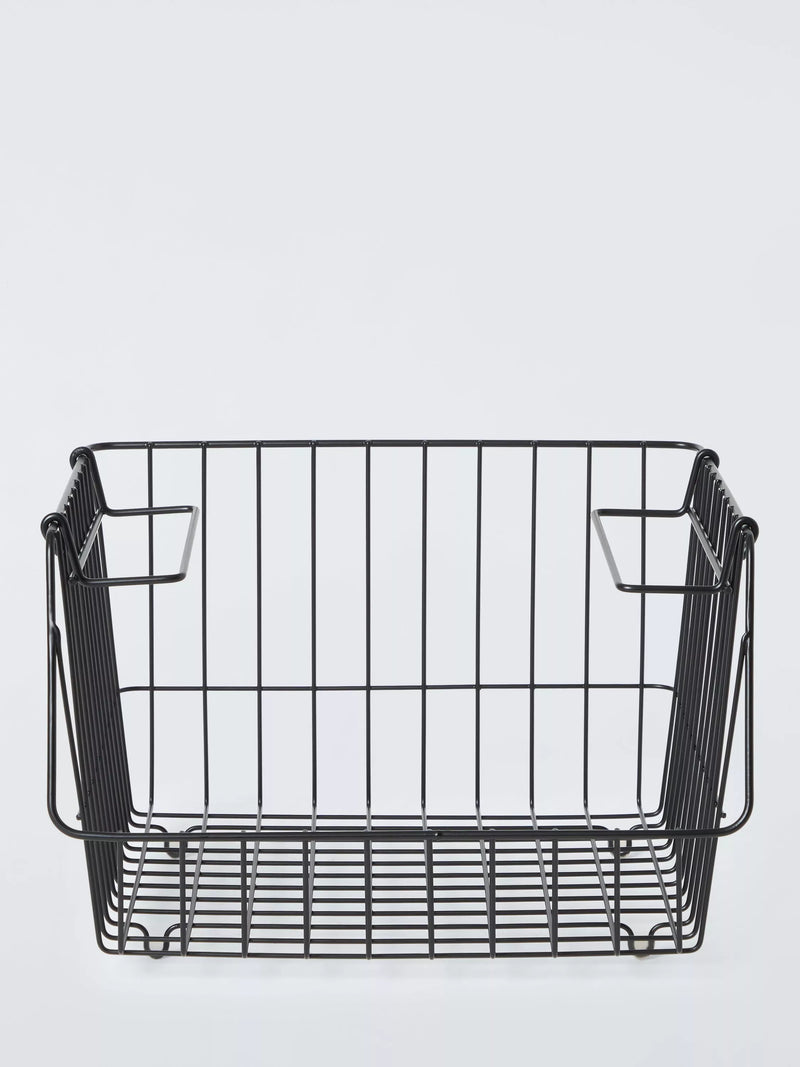John Lewis medium wire storage basket - British product