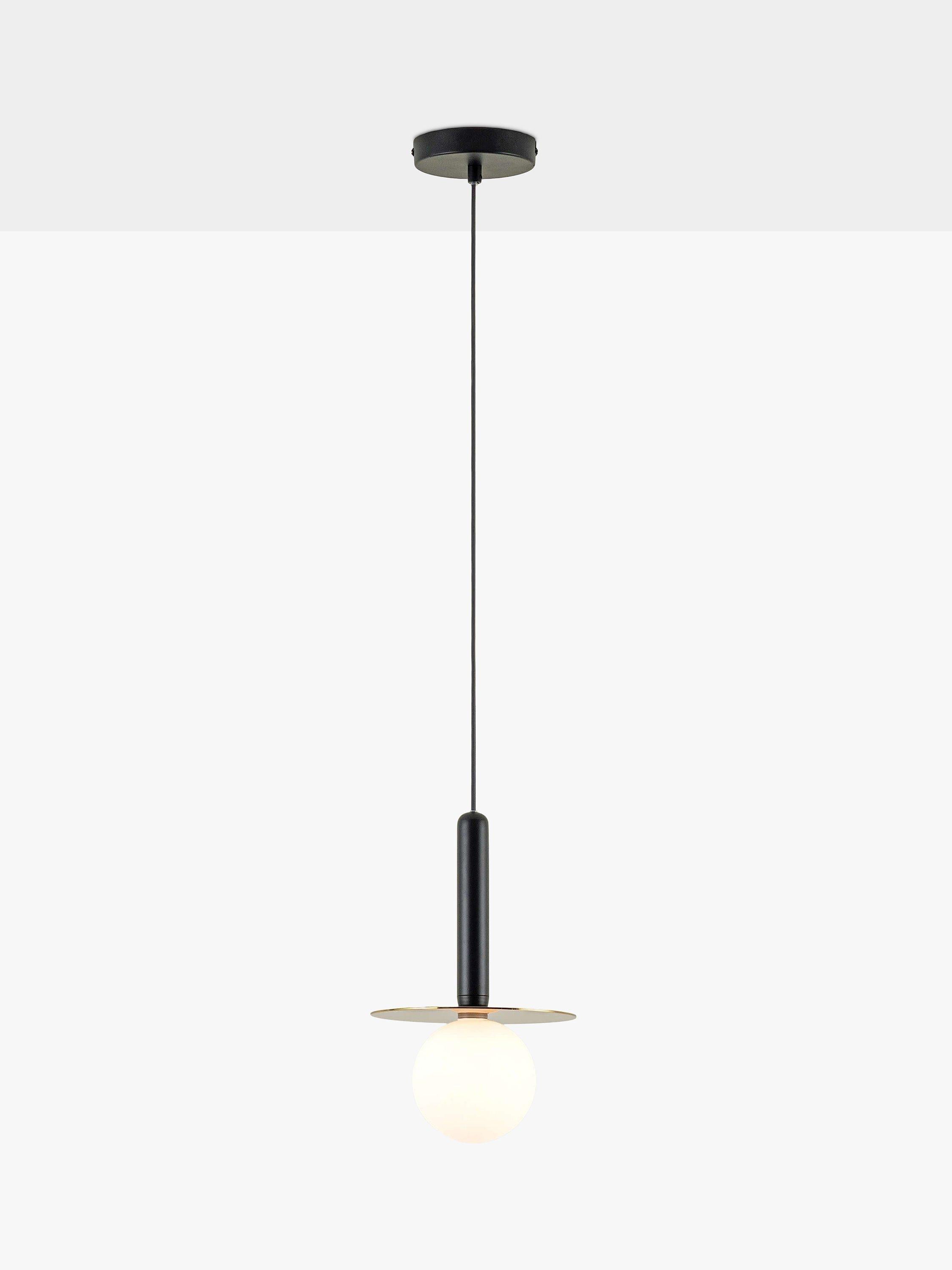 houseof pendant ceiling light brass effect adjustable drop (British brand)