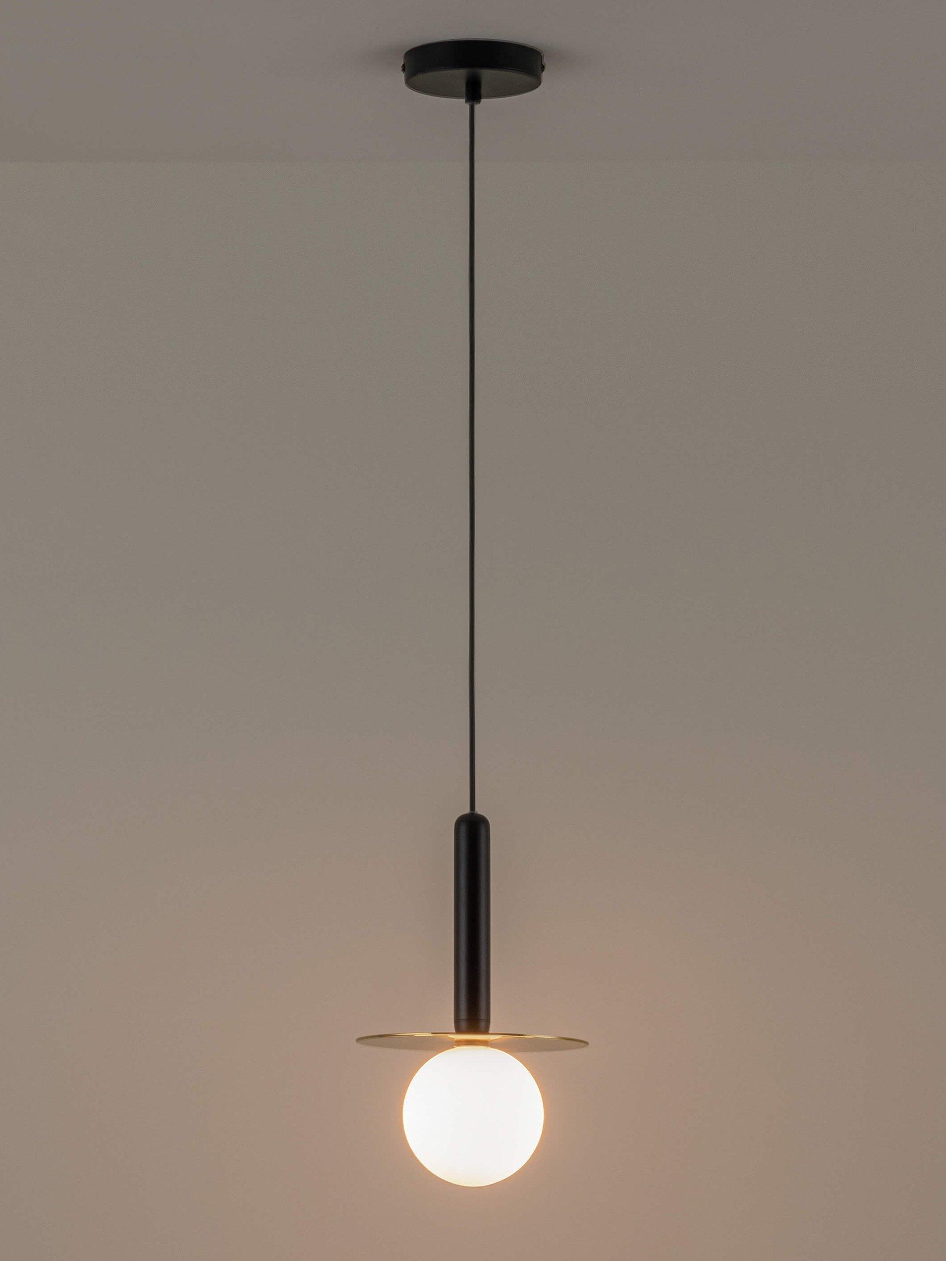 houseof pendant ceiling light brass effect adjustable drop (British brand)