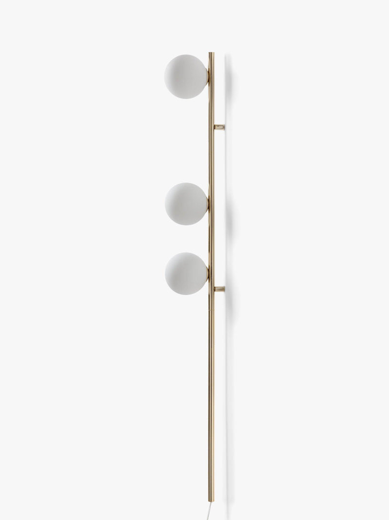 houseof Opal Ball wall light with 120mm shade - British product