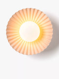 houseof Pleat flush light burnt orange and pink (British brand)