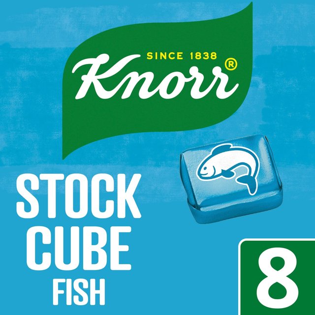 Knorr 8 Fish Stock Cubes   8 x 10g