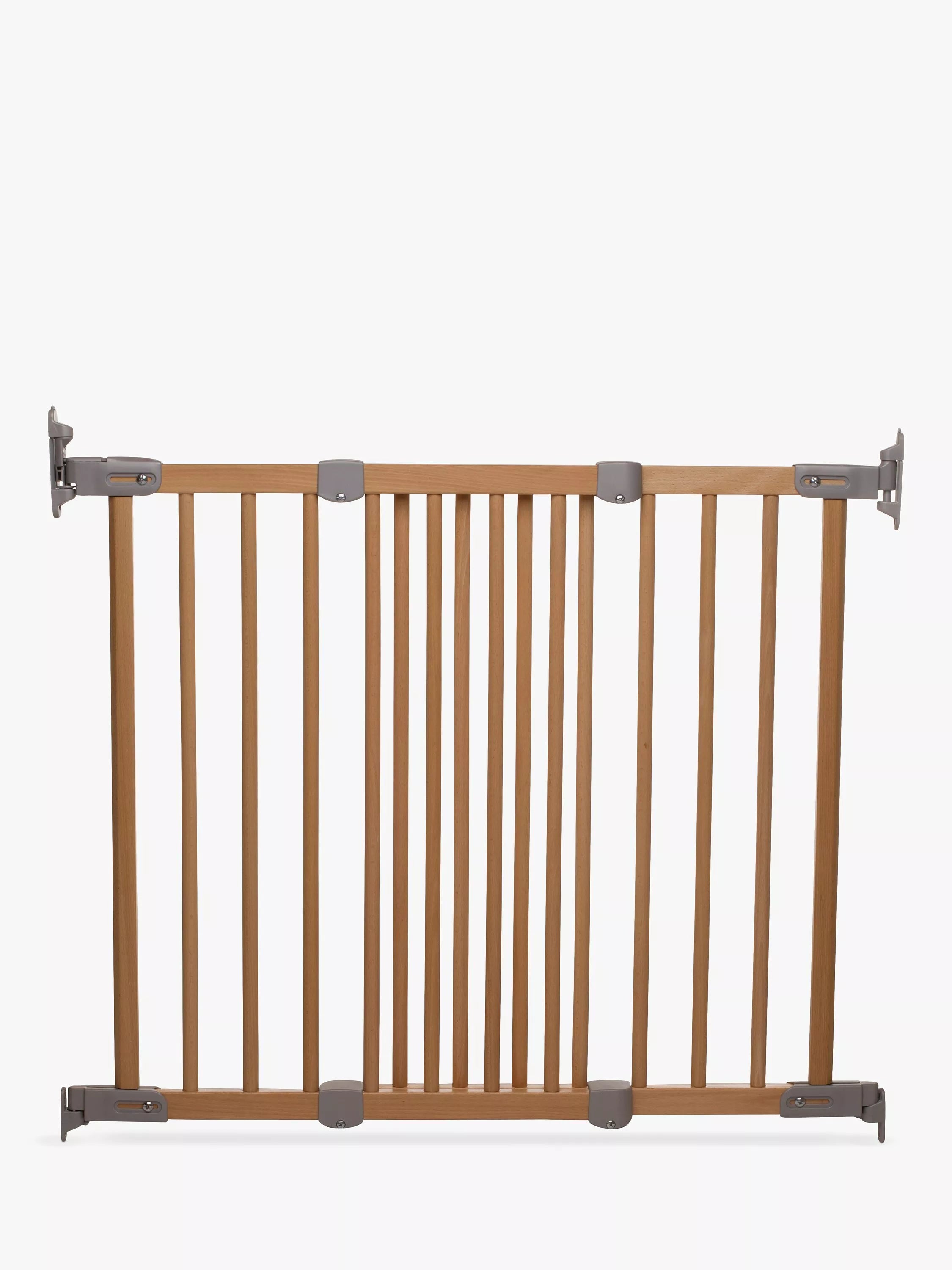 BabyDan Flexifit wooden safety gate Beechwood - British product