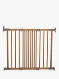 BabyDan Flexifit wooden safety gate Beechwood - British product