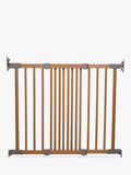 BabyDan Flexifit wooden safety gate Beechwood - British product