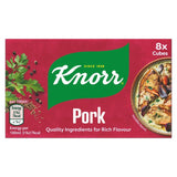 Knorr 8 Pork Stock Cubes   8 x 10g GOODS M&S   