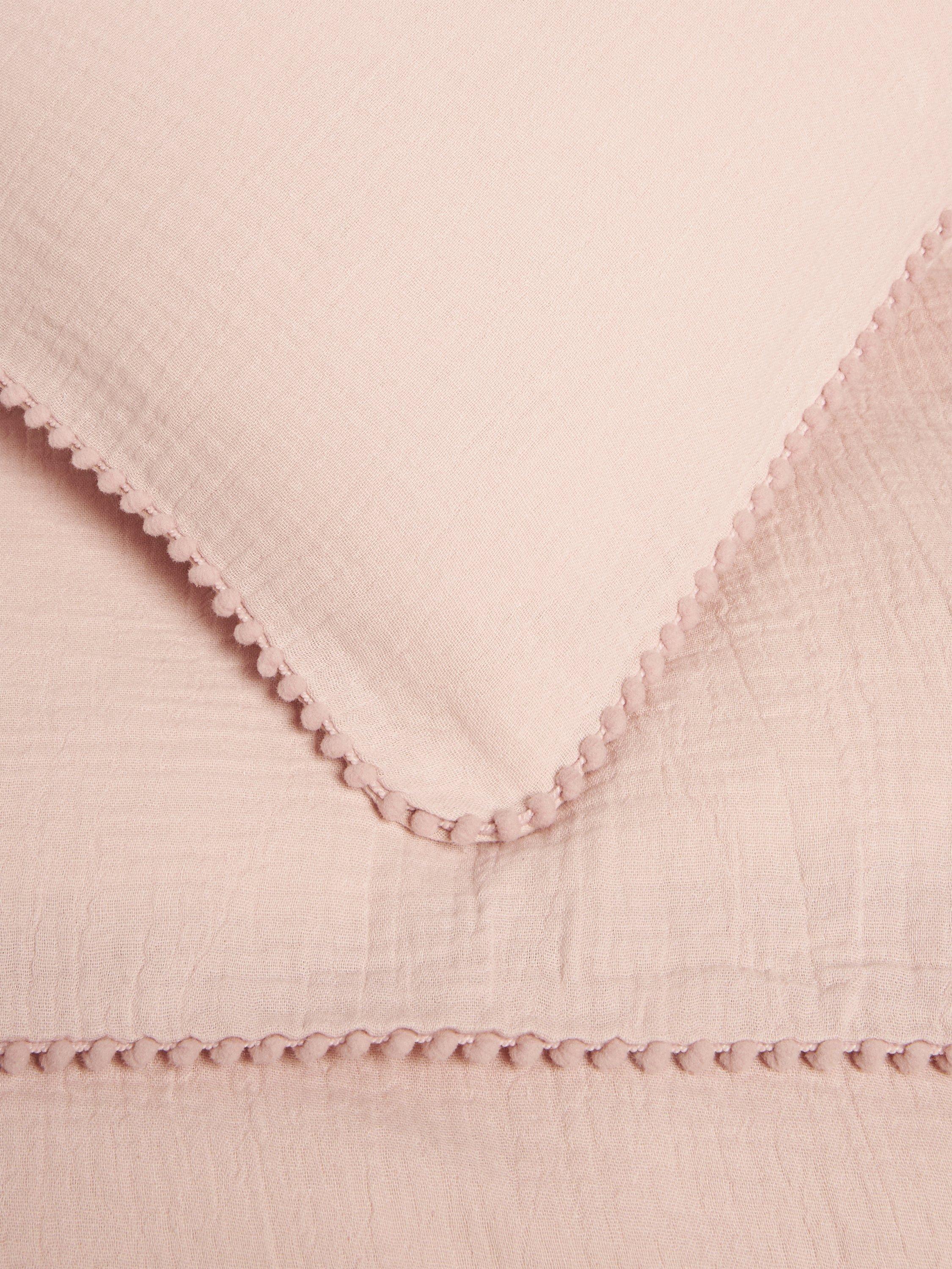 John Lewis kids pom muslin duvet cover set single, imported from the UK
