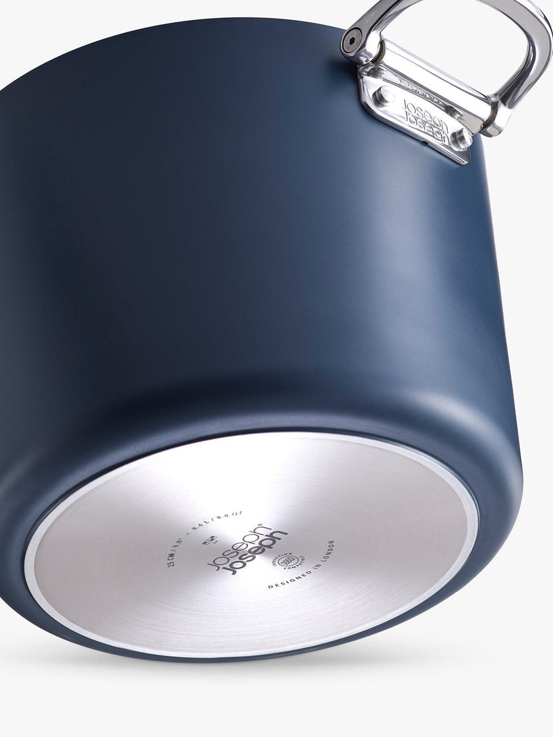 Joseph Joseph Space folding handle stockpot 25cm navy (British brand)