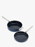 Joseph Joseph Space folding handle frying pan set 24cm and 28cm, UK version