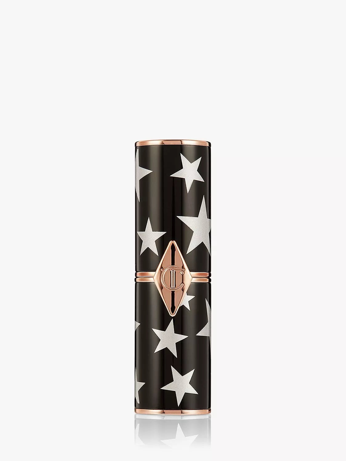 Charlotte Tilbury deep berry-red lipstick in Ready For Lust shade - British product