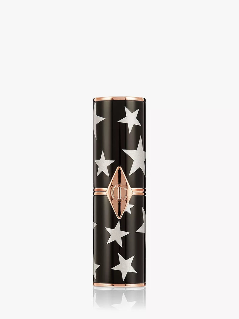 Charlotte Tilbury deep berry-red lipstick in Ready For Lust shade - British product