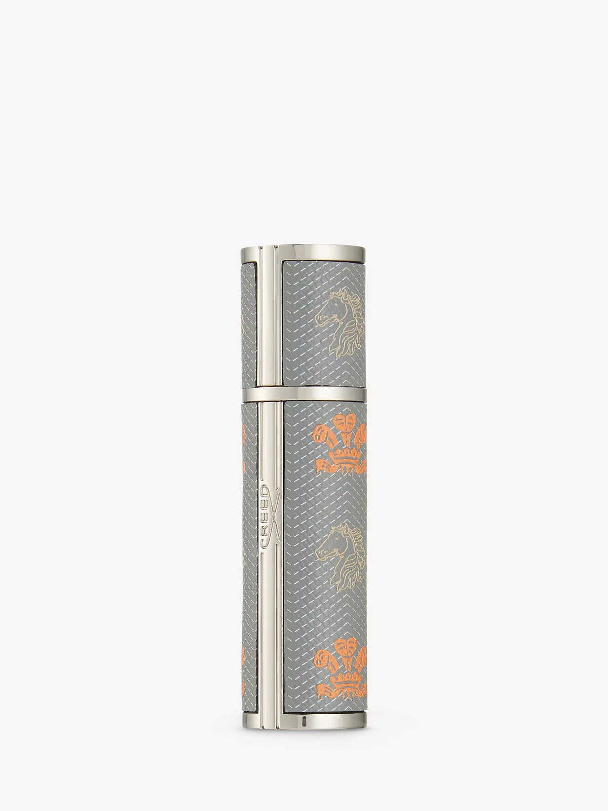 CREED slate leather travel atomiser with 5ml glass vial - British product