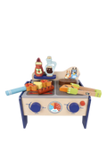 Bluey BBQ and salad playset 33 pieces, UK version