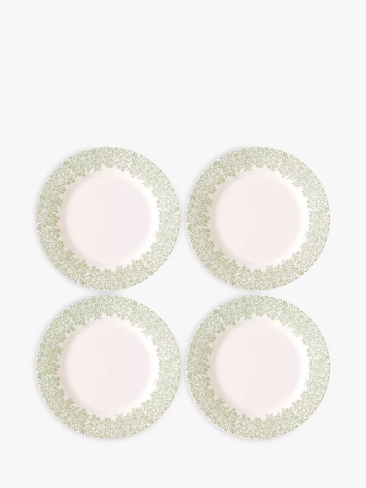 Morris & Co. Standen dinner plates set of 4 28cm - British product