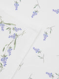 Sophie Conran cotton tea towel set with lavender print - British product