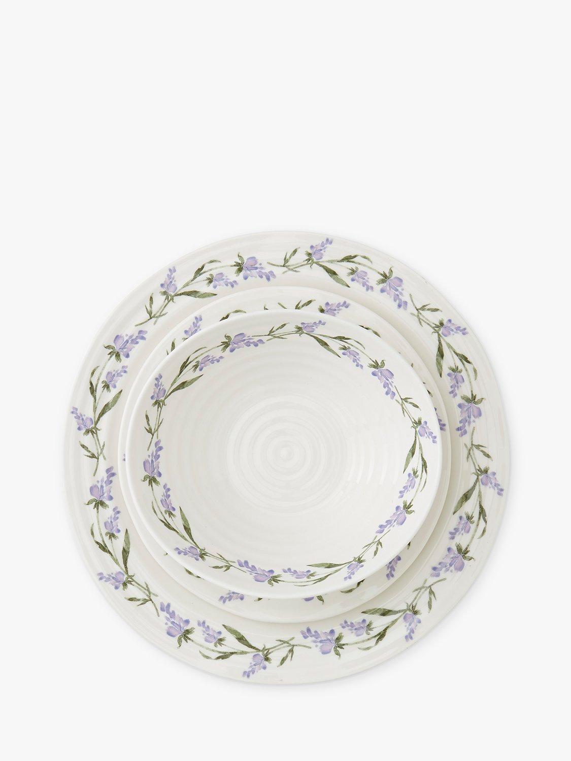 Sophie Conran for Portmeirion Lavandula porcelain dinner set 12-piece (British brand)