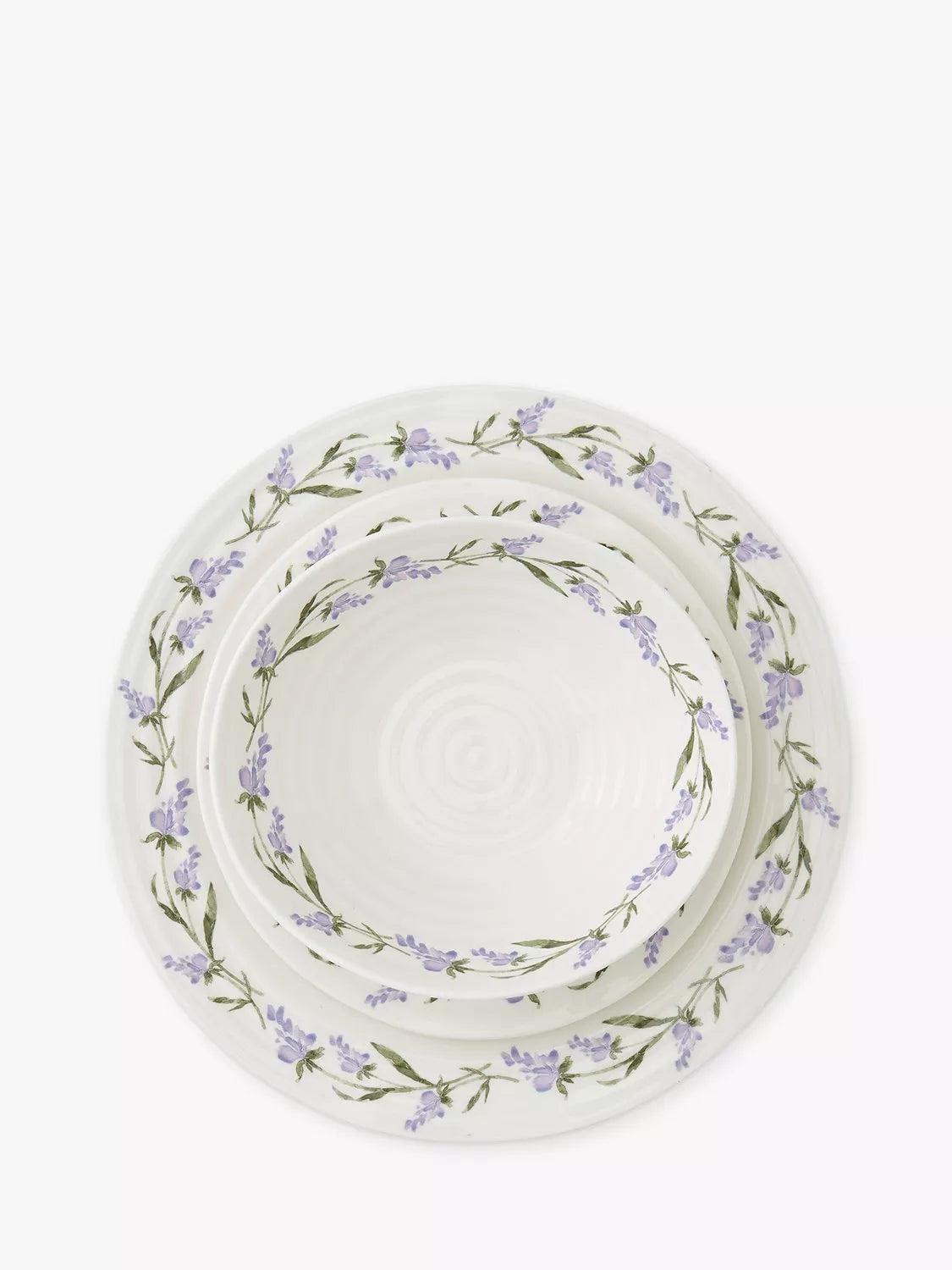 Sophie Conran for Portmeirion Lavandula porcelain dinner set 12-piece (British brand)