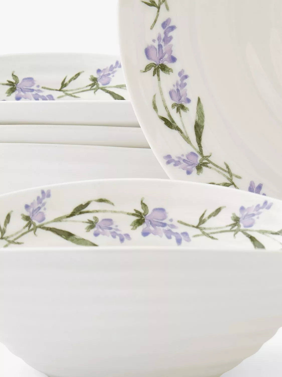 Sophie Conran for Portmeirion Lavandula porcelain dinner set 12-piece (British brand)