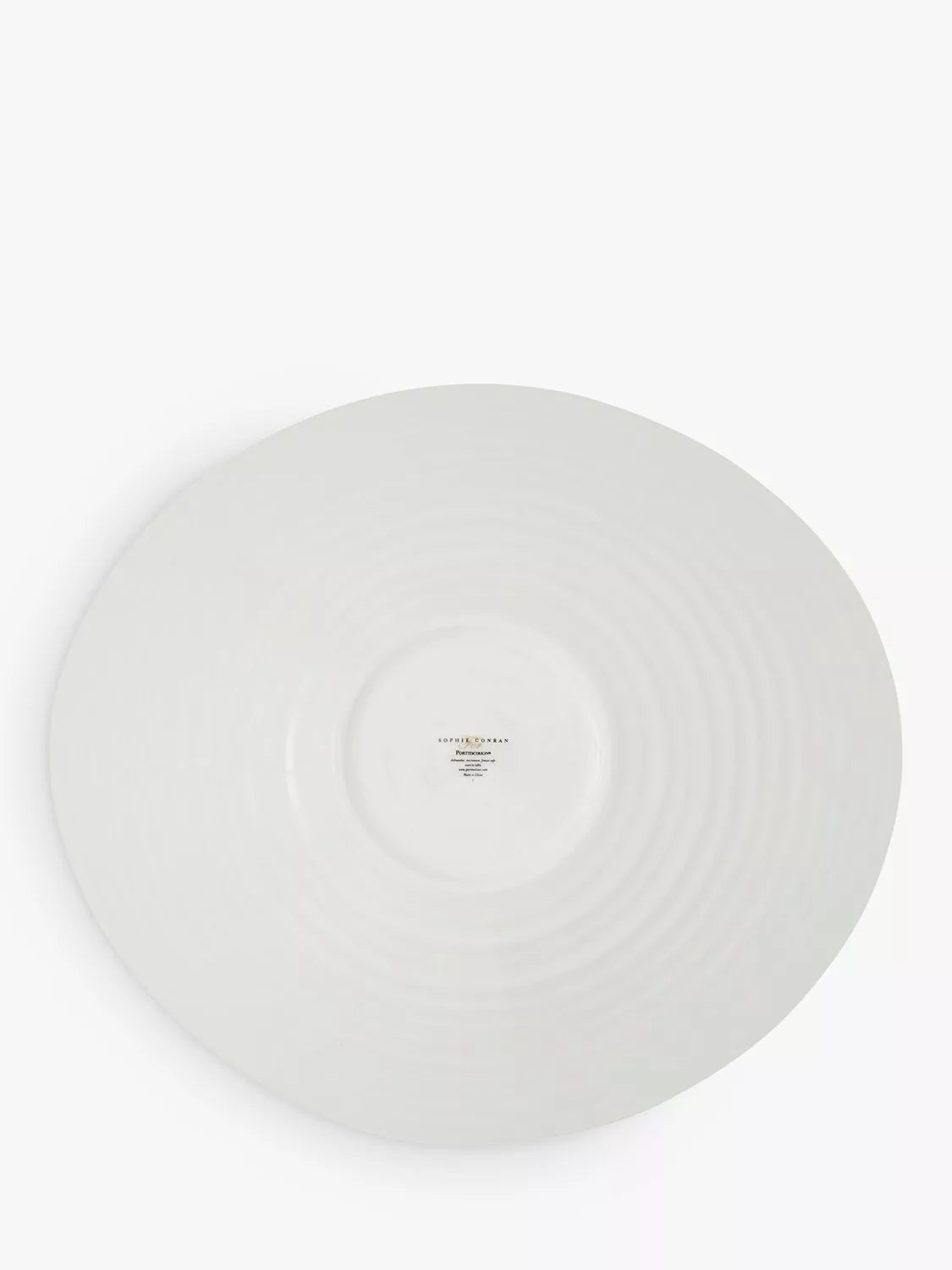 Sophie Conran for Portmeirion Lavandula porcelain serve bowl white 34.5cm (British brand)