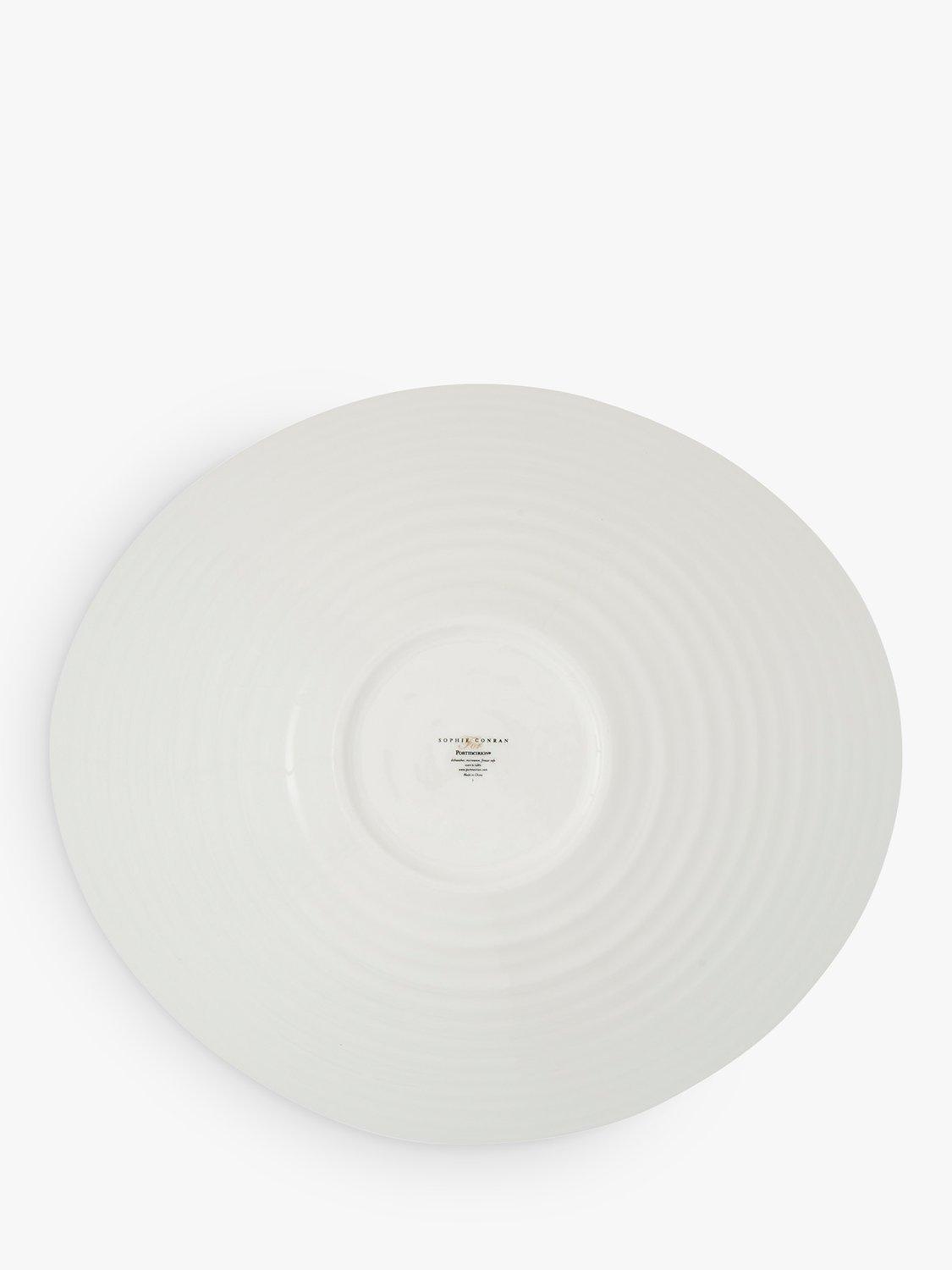 Sophie Conran for Portmeirion Lavandula porcelain serve bowl white 34.5cm (British brand)