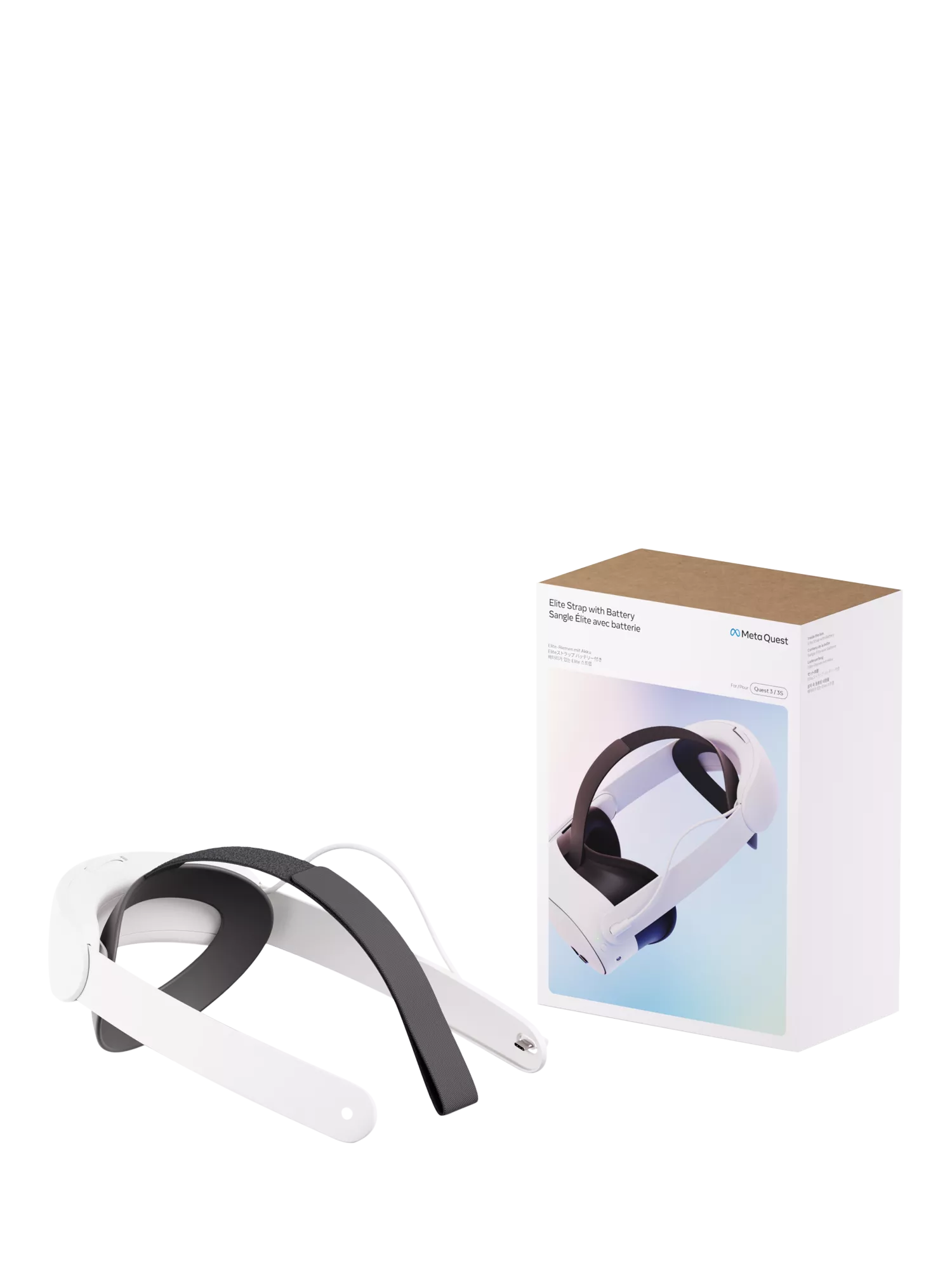Meta VR head strap with battery, imported from the UK