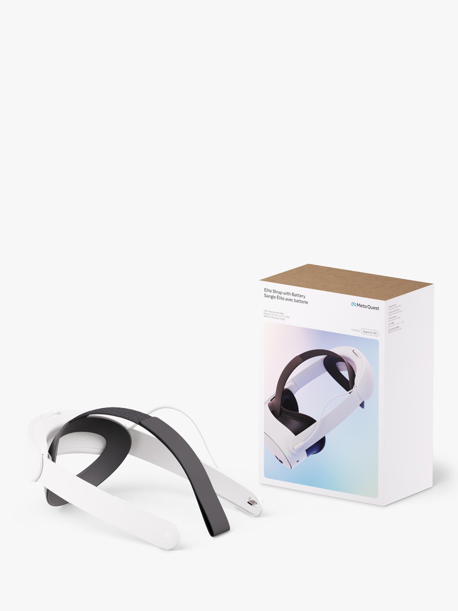 Meta VR head strap with battery, imported from the UK